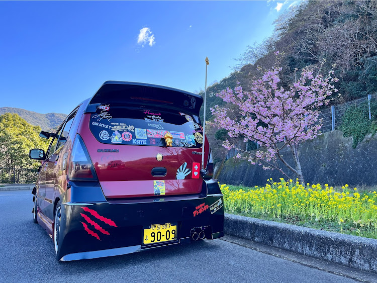 MRワゴンのドライブ・桜と菜の花とコラボに関するカスタム事例の投稿画像20枚目