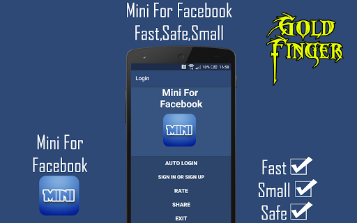 Mini For Facebook - Mini FB