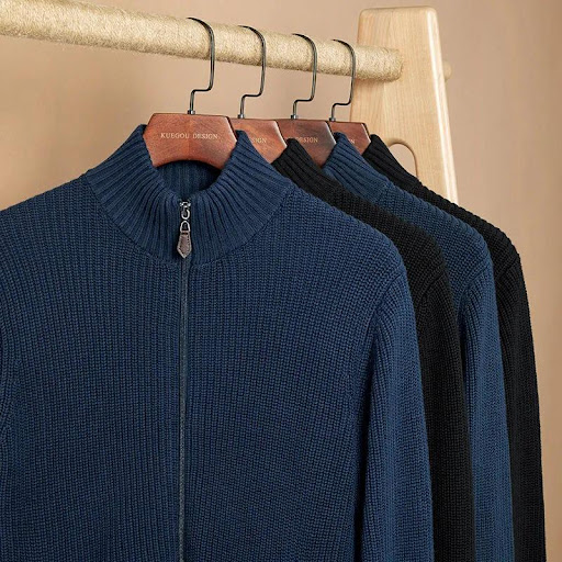 Title 9, Spring Autumn Mens Cardigan Vinylon Sweater Co...