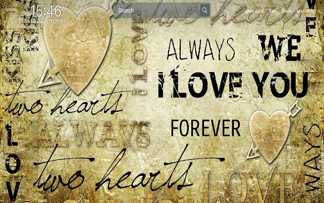 Love Wallpapers New Tab