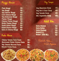 Magg N Cheese menu 1