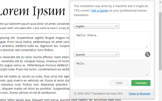 Translation Services USA - Free Translator Preview image 6