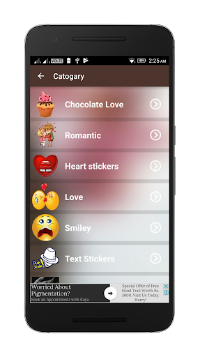 Valentine Chocolate Day - Love stickers