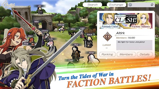 Grancrest War: QuartetConflict Screenshot