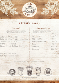 Dream Coffee Cafe menu 2