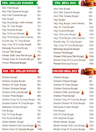 Burger Point menu 1