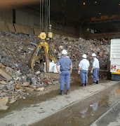 Police destroy 35,000 firearms which were surrendered to them or which were confiscated by police during their crime fighting operations, at Cape Gate Wire and Steel Manufacturer in Vanderbijlpark. 