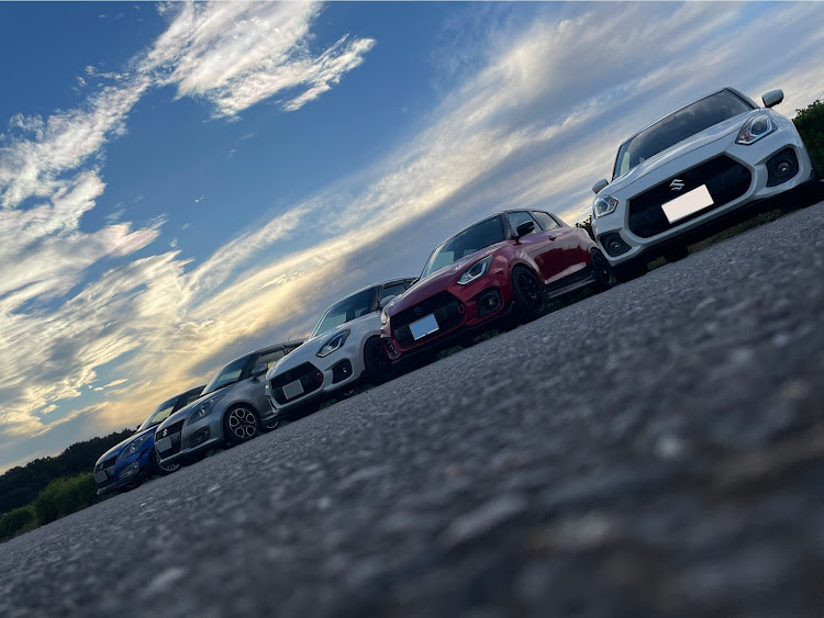 スイフトスポーツの877走行会・TC1000は久しぶり・帰りは下道・ノロノロ渋滞に関するカスタム事例の投稿画像1枚目
