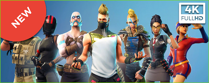Fortnite BattleRoyale Wallpapers & New Tab marquee promo image