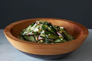 Sesame Peanut Cucumber Salad