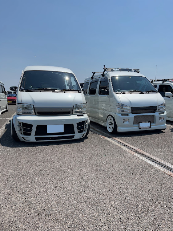 エブリイワゴンのウエストオフ会・ディフューザー取付・リップスポイラー取付・5月もよろしくお願いします・ゴールデンウィークに関するカスタム事例の投稿画像17枚目