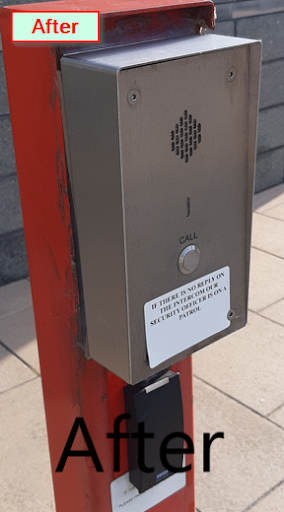 Replaced intercom