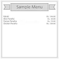 Akram Parathe Corner menu 1