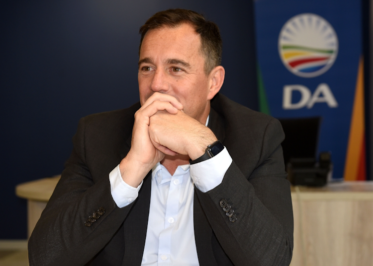 DA leader John Steenhuisen says for far too long people in government, the media, civil society and constitutional institutions refused to acknowledge EFF leader Julius Malema as a 'bloodthirsty tyrant and demagogue'. File image