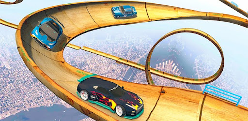 Mega Ramp Stunt Car Games 3D