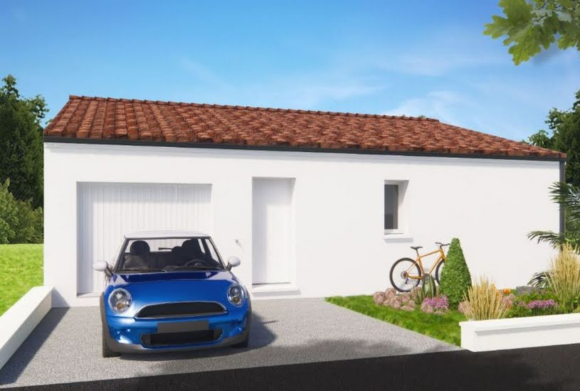  Vente Terrain + Maison - Terrain : 493m² - Maison : 90m² à La Chapelle-des-Pots (17100) 