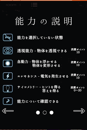 脱出ゲーム 脱出ゲーム 超能力脱出 攻略トップ 神ゲー攻略