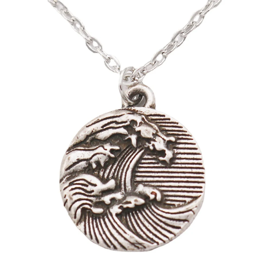 Collana Vintage Hawaiana Spray, Stile Retro e Tropicale, Accessorio di Moda Elegante, Perfetta per l'Estate, Design Unico e Accattivante