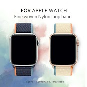 Dây Đeo Nylon Co Giãn Cho Đồng Hồ Thông Minh Apple Watch Series Ultra 8 6 Se 5 4 3 2 1 I - Watch 49Mm 45Mm 41Mm 44Mm 40Mm 38Mm 42Mm