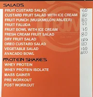 Reddy's Juice World menu 5