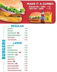 Burger Singh - Big Punjabi Burgers menu 2