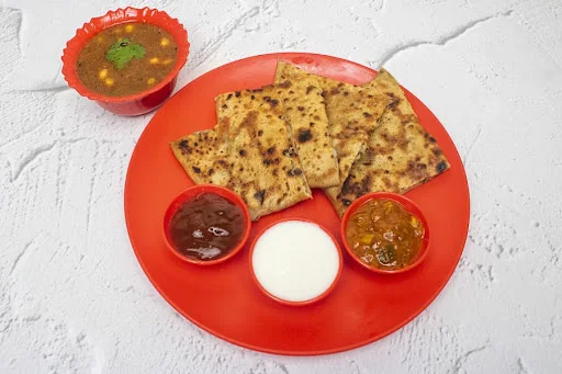 Gobi Paratha + Chhole [100ML]