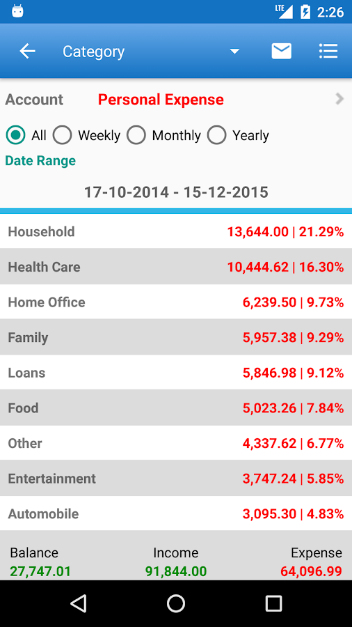    Expense Manager Pro- screenshot  