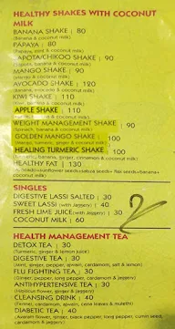 Doctor Juice menu 3