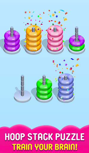 Screenshot Hoop Sort - Color Hoop Stack