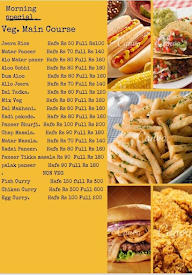 Morning Special menu 2