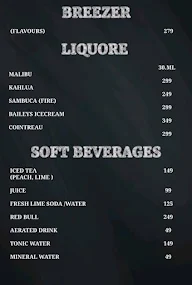 3 Idiots - The Friendly Bar menu 1