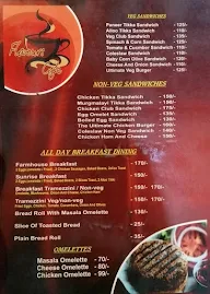 Flavours Cafe menu 2