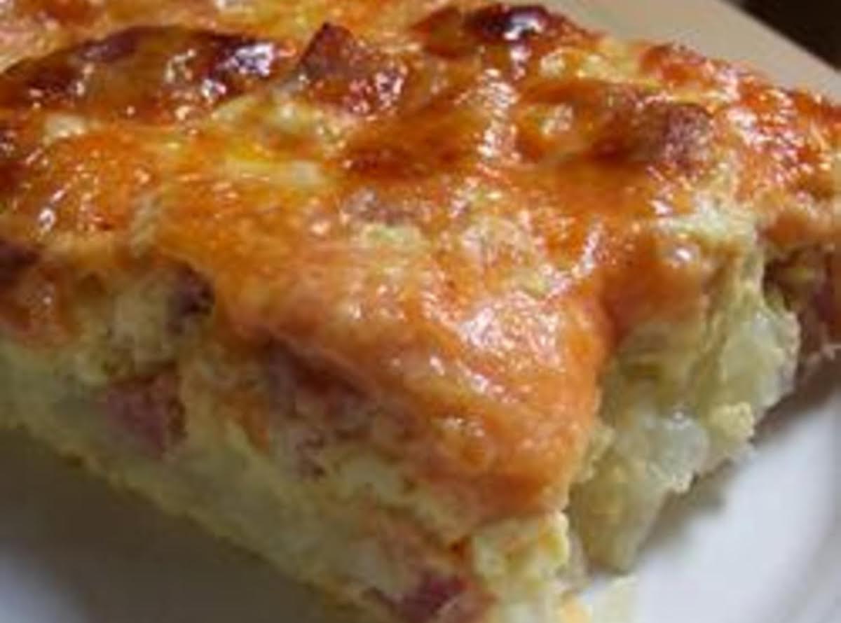 Ham Breakfast Casserole | Just A Pinch Recipes