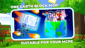 One Earth Block Mod Minecraft for Android - Free App Download