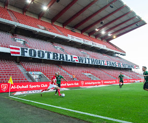 Sclessin vide : "Nous savons que nos supporters nous encouragent derrière leurs écrans"