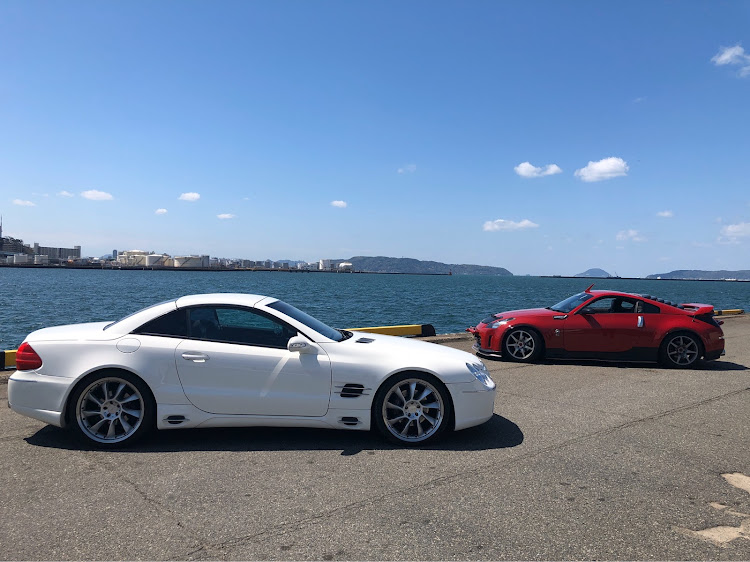 SLのドライブ・福岡・まぁ専用Ｚ・埠頭巡り・桜と愛車に関するカスタム事例の投稿画像4枚目