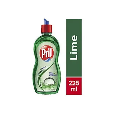 Pril Dishwash Liquid - Lime Green - 425 gm