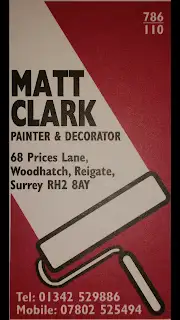 Matt Clark Decorating Logo