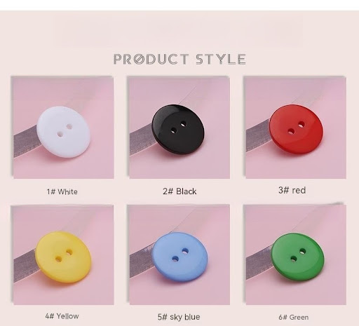 Title 5, Colorful Two Eye Bread Shirt Underwear Button. ...