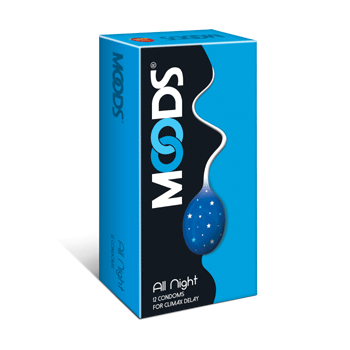 Moods All Night Condom 10 S - 10 pcs