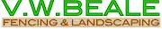 V W Beale Fencing and Landscaping  Logo