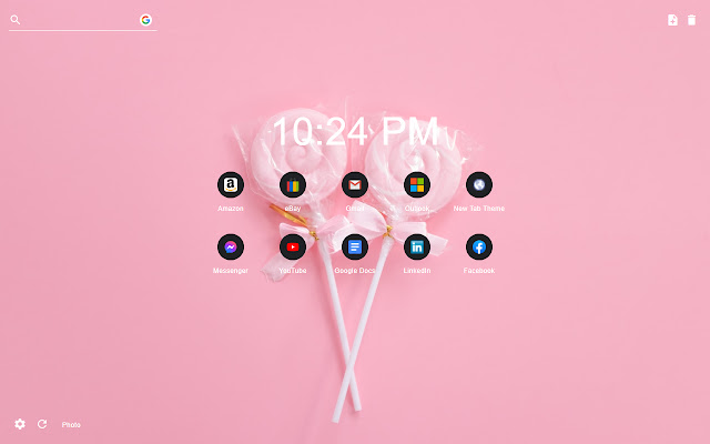 The Pink New Tab