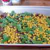 Thumbnail For Layer Of Vegetables On Top Of The Ground Meat.