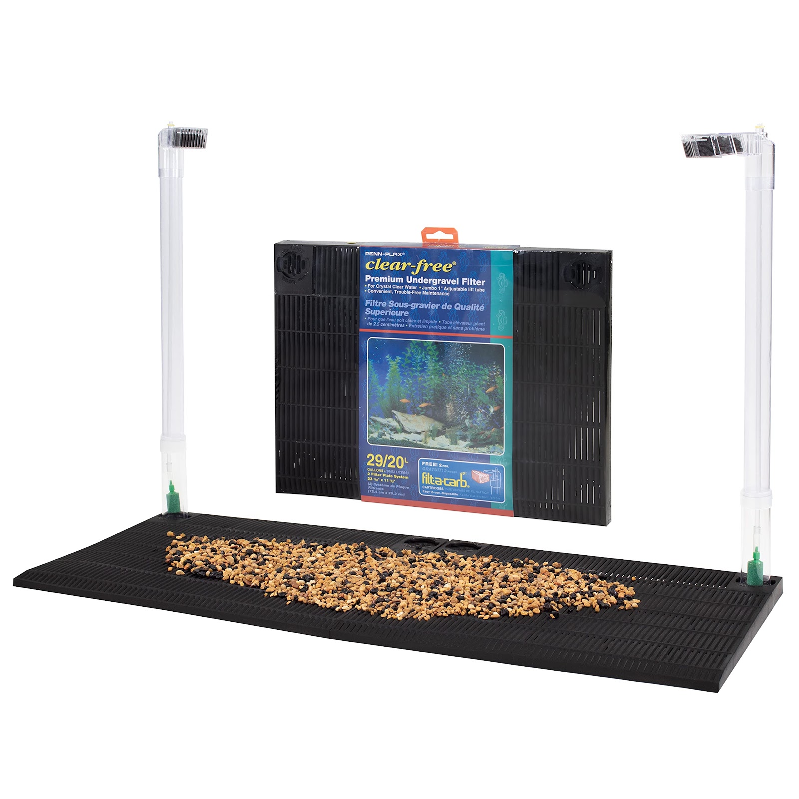 Penn-Plax Clear-Free Premium Under Gravel Aquarium Filter