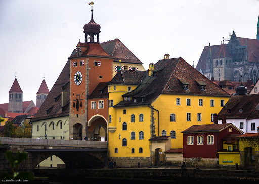 15512925821_e4606b10f9_k.jpg - Regensburg, on the Danube in Germany, is the largest medieval old town north of the Alps with nearly 1,500 listed buildings and a picturesque cityscape.