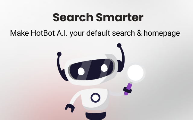 HotBot Search with AI and Homepage for Chrome Preview image 2