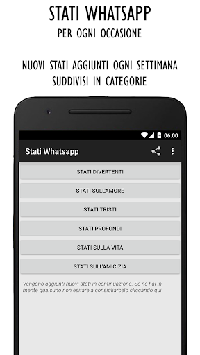 Stati per Whatsapp in italiano