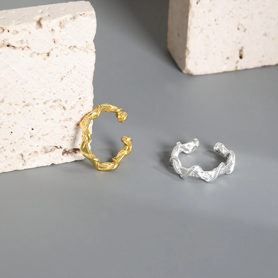 Clip d'oreille en argent sterling sans perçage