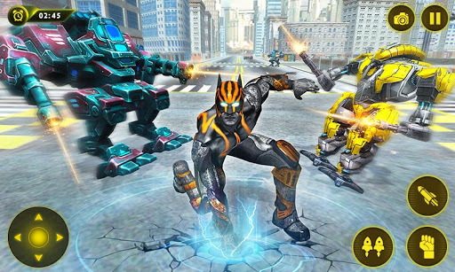 Robot Legion: Mech City Battle APK MOD screenshots 2