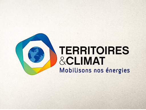 Identité visuelle et logo pour le site Territoire et Climat de l'ADEME - Direction artistique Nantes 44 - Pays de la Loire